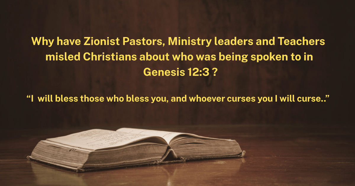 Who was God Speaking to in Genesis&nbsp;12:3
